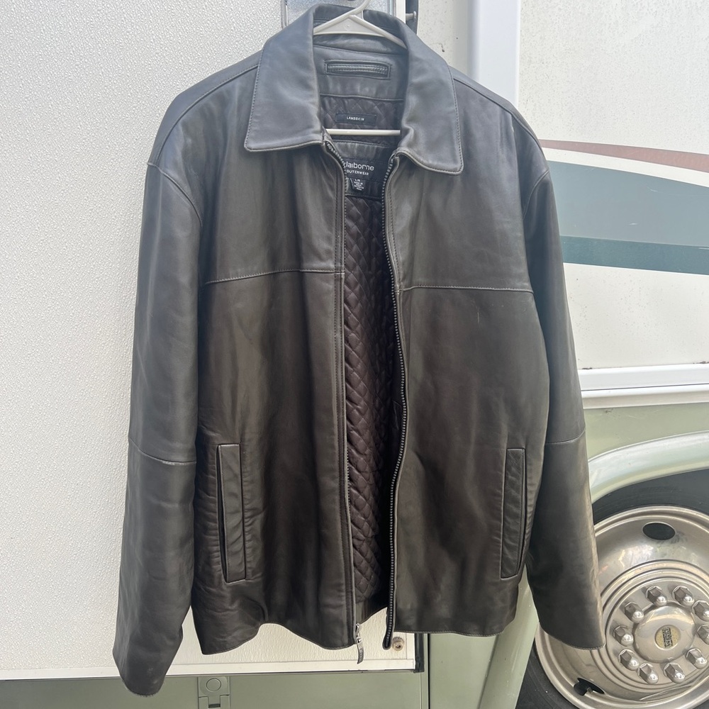 Claiborne Men’s Leather Jacket